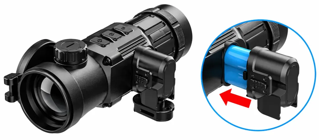 InfiRay IEB-2 | Akku-Gehäuse für CL42/CH50/Saim-Serie