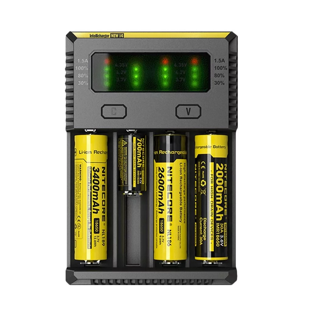 [200-100-002] Ladegerät | Nitecore New i4